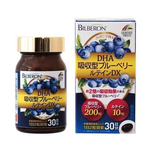 ДГК-поглинаючий лютеїн чорниці DHA Absorption Type Blueberry Lutein Deluxe по 60 штук в одній упаковці 681436 фото